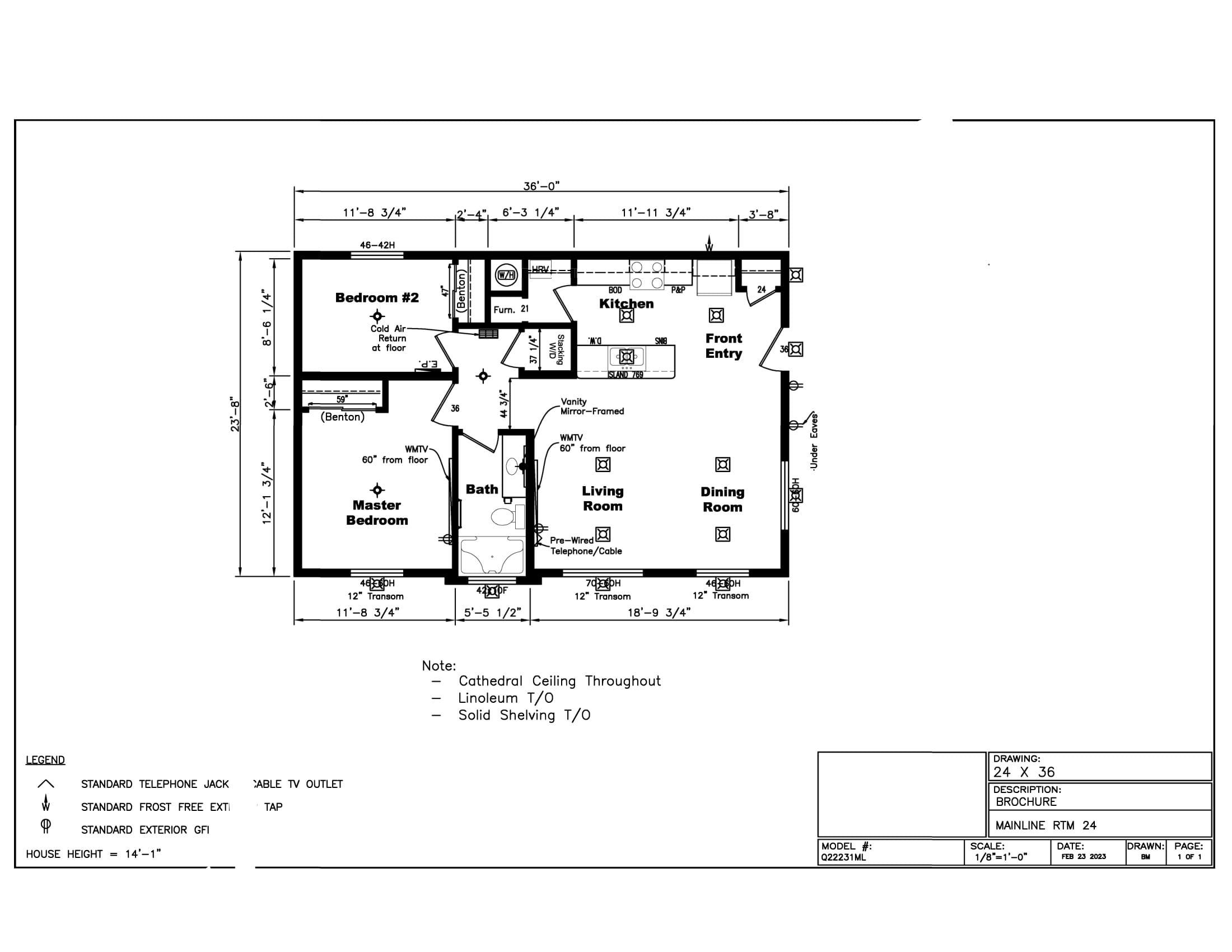 Garden Suite Floorplan